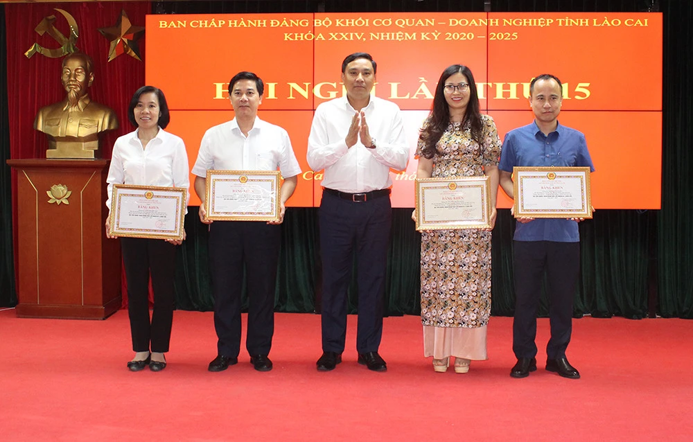 Xây dựng đội ngũ cán bộ, đảng viên Đảng bộ Khối Cơ quan - Doanh nghiệp tỉnh có tầm nhìn chiến lược ảnh 5