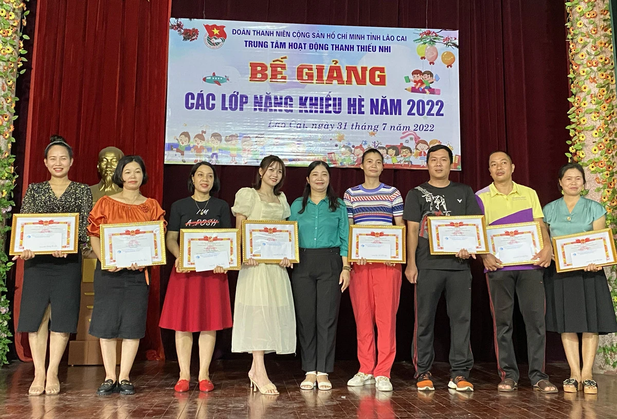 Gần 400 lượt thiếu niên, nhi đồng tham gia học tập 10 bộ môn năng khiếu hè 2022 ảnh 5