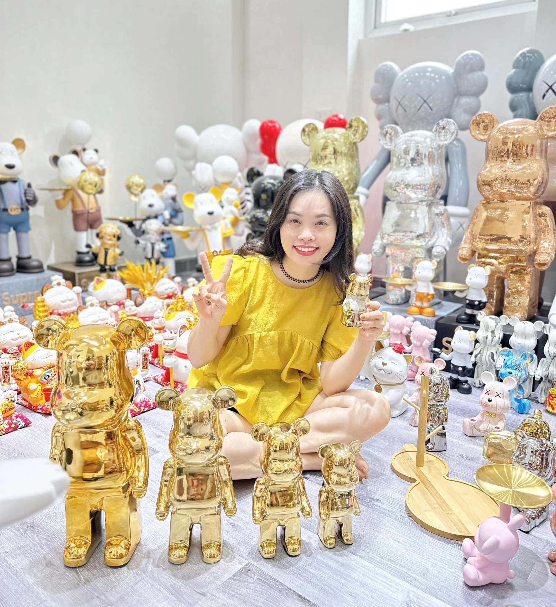 Bearbrik đang tạo nên xu hướng decor mới trong năm 2022.