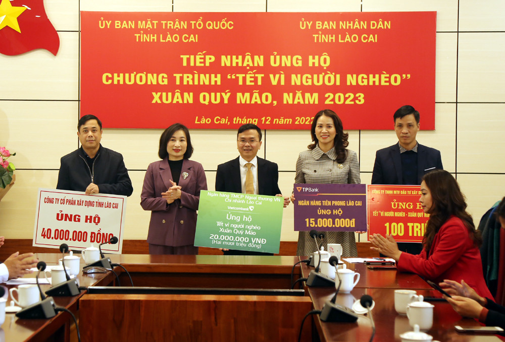 Tiếp nhận hơn 6,5 tỷ đồng ủng hộ "Tết vì người nghèo" xuân Quý Mão, năm 2023 ảnh 5