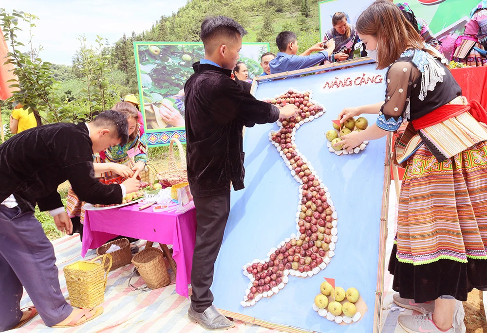 Rộn ràng Lễ hội mận Tả van huyện vùng cao Si Ma Cai ảnh 8