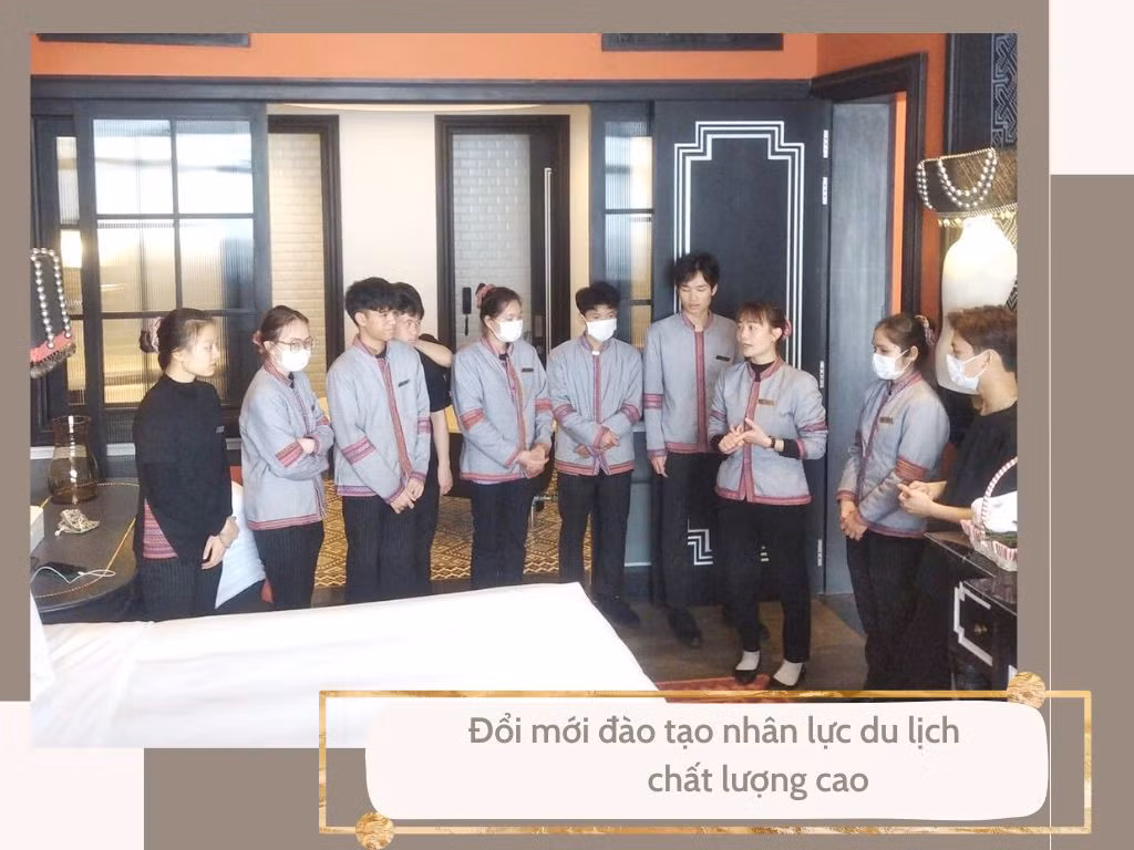 Đổi mới trong đào tạo nhân lực du lịch chất lượng cao ảnh 1 Đổi mới trong đào tạo nhân lực du lịch chất lượng cao ảnh 1