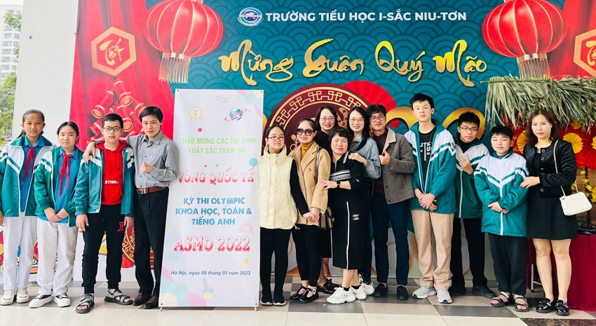 Học sinh thành phố Lào Cai giành 16 huy chương tại Kỳ thi Olympic quốc tế Toán, Khoa học & Tiếng Anh ASMO ảnh 2