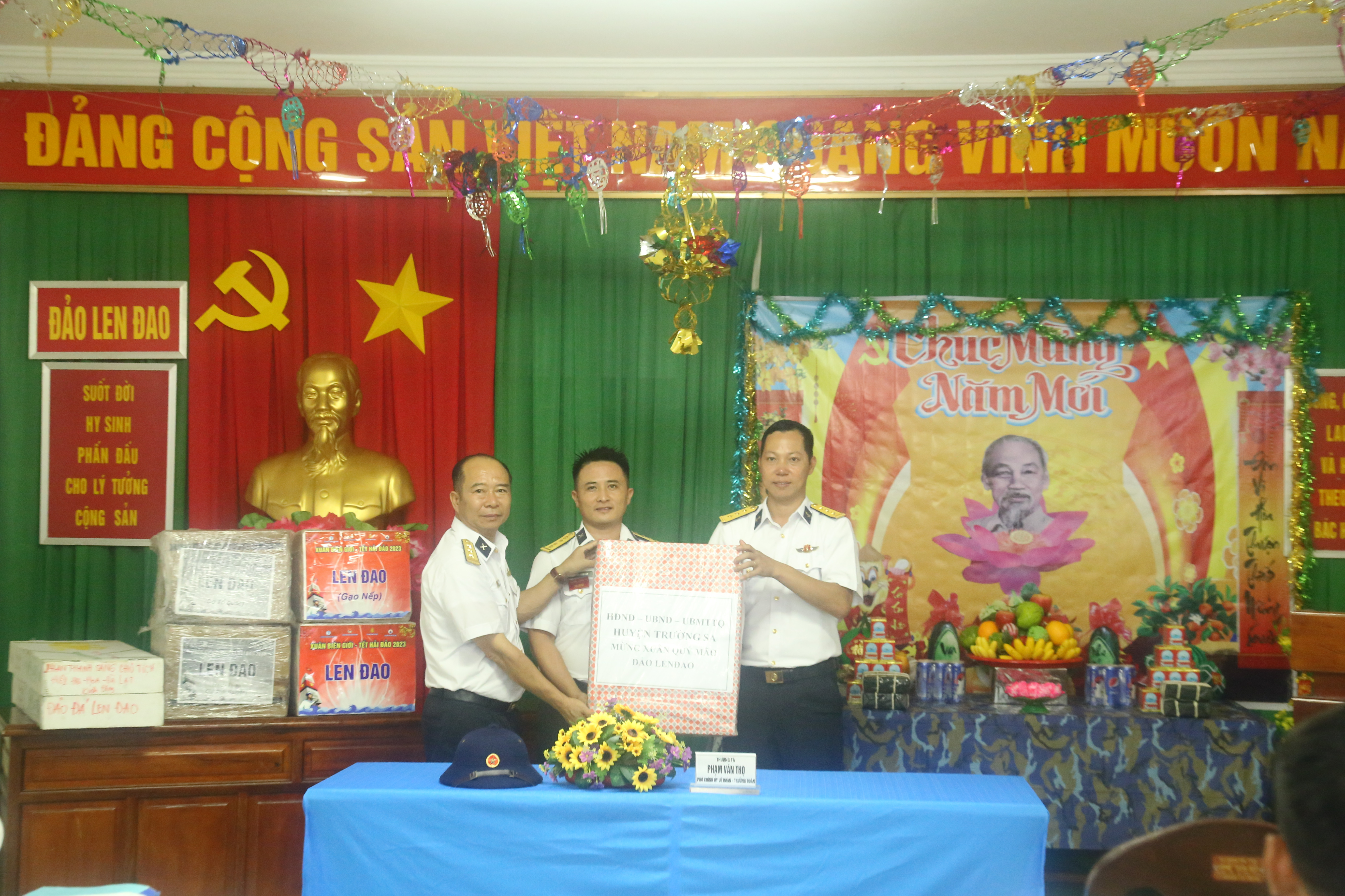 Đón Tết sớm ở tuyến đảo tiền tiêu Cô Lin - Len Đao ảnh 8