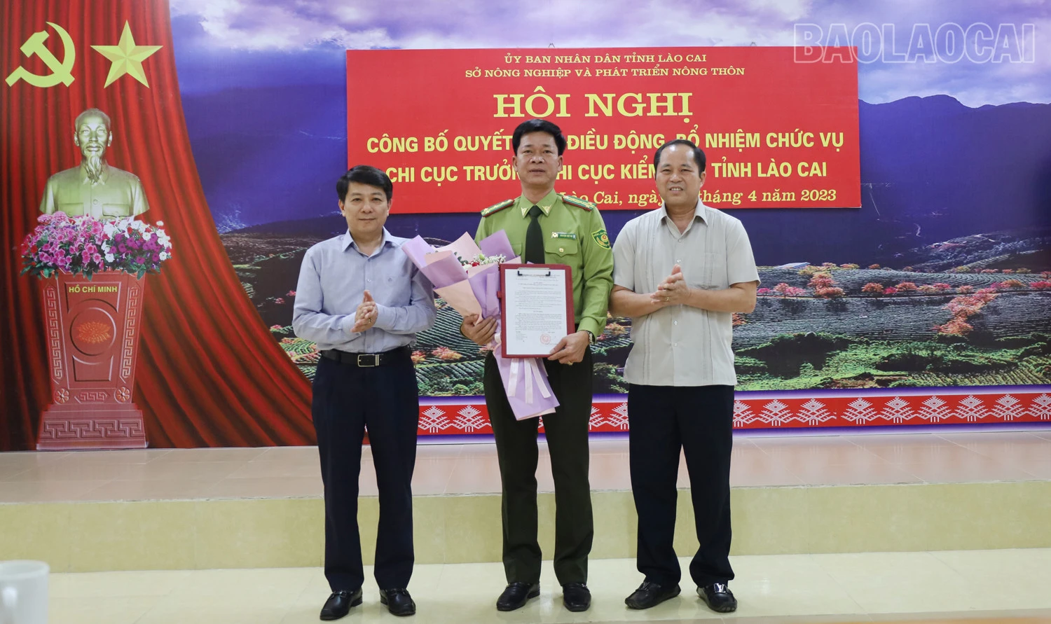 Công bố quyết định điều động, bổ nhiệm chức vụ Chi cục trưởng Chi cục Kiểm lâm ảnh 1