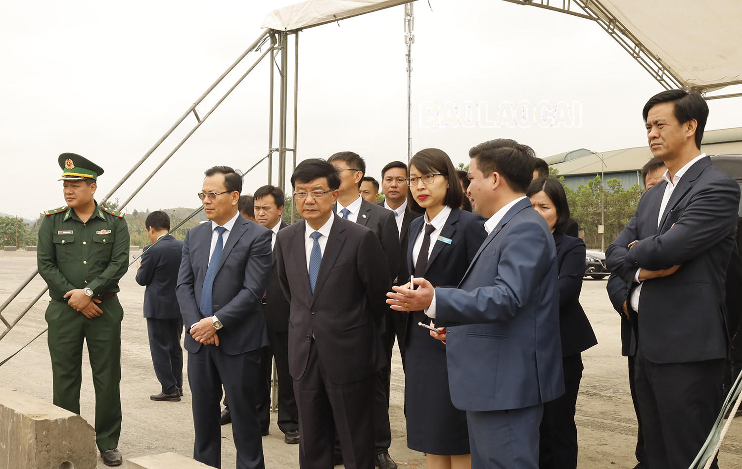 Đoàn đại biểu tỉnh Vân Nam (Trung Quốc) khảo sát một số công trình, dự án trên địa bàn tỉnh Lào Cai ảnh 2