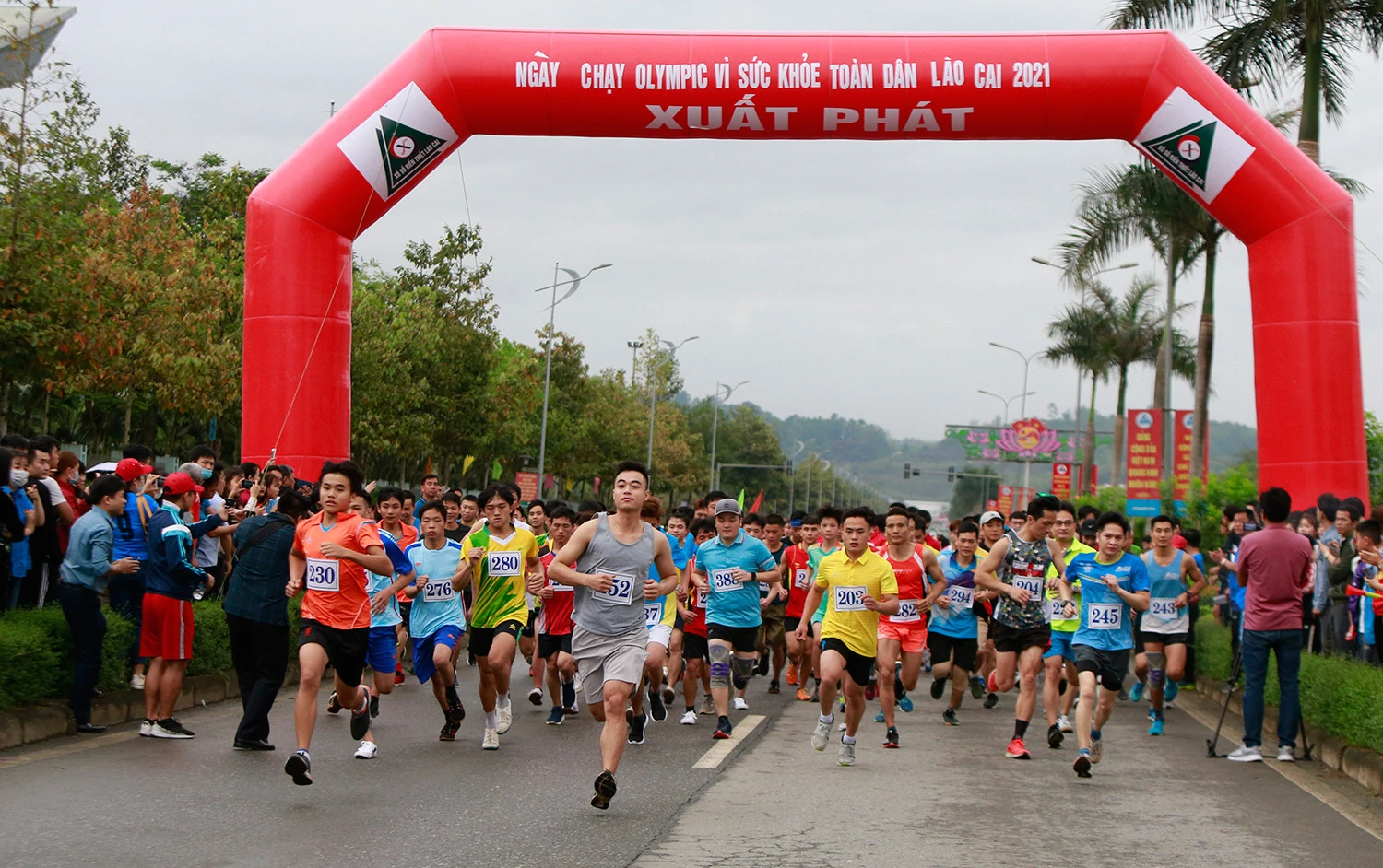 Ngày chạy Olympic vì sức khỏe toàn dân là dịp để các tài năng được thỏa niềm đam mê với môn điền kinh.