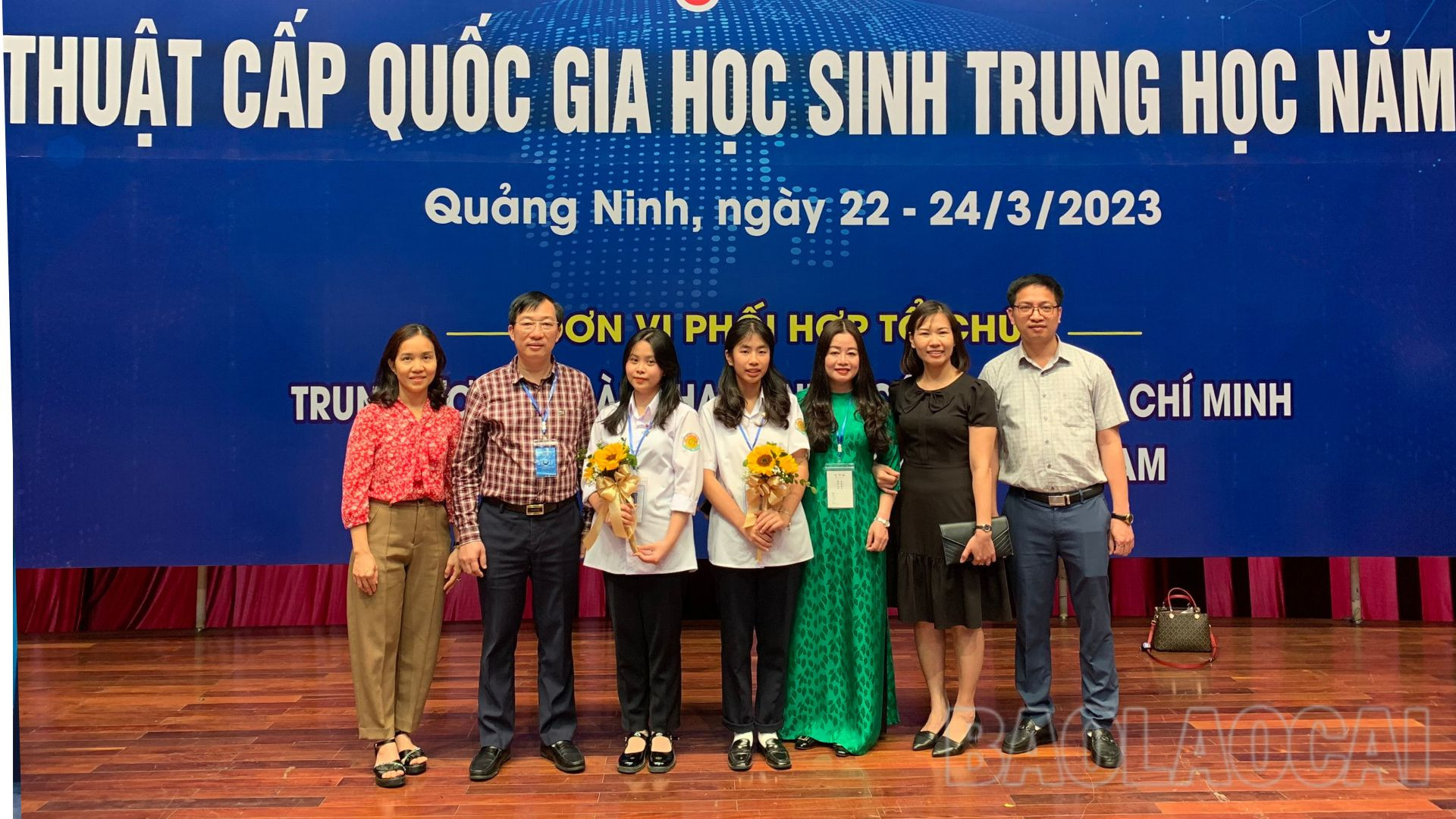 Đoàn học sinh Lào Cai đoạt giải Nhất và giải Tư tại Cuộc thi Khoa học kỹ thuật cấp quốc gia ảnh 1 Đoàn học sinh Lào Cai đoạt giải Nhất và giải Tư tại Cuộc thi Khoa học kỹ thuật cấp quốc gia ảnh 1