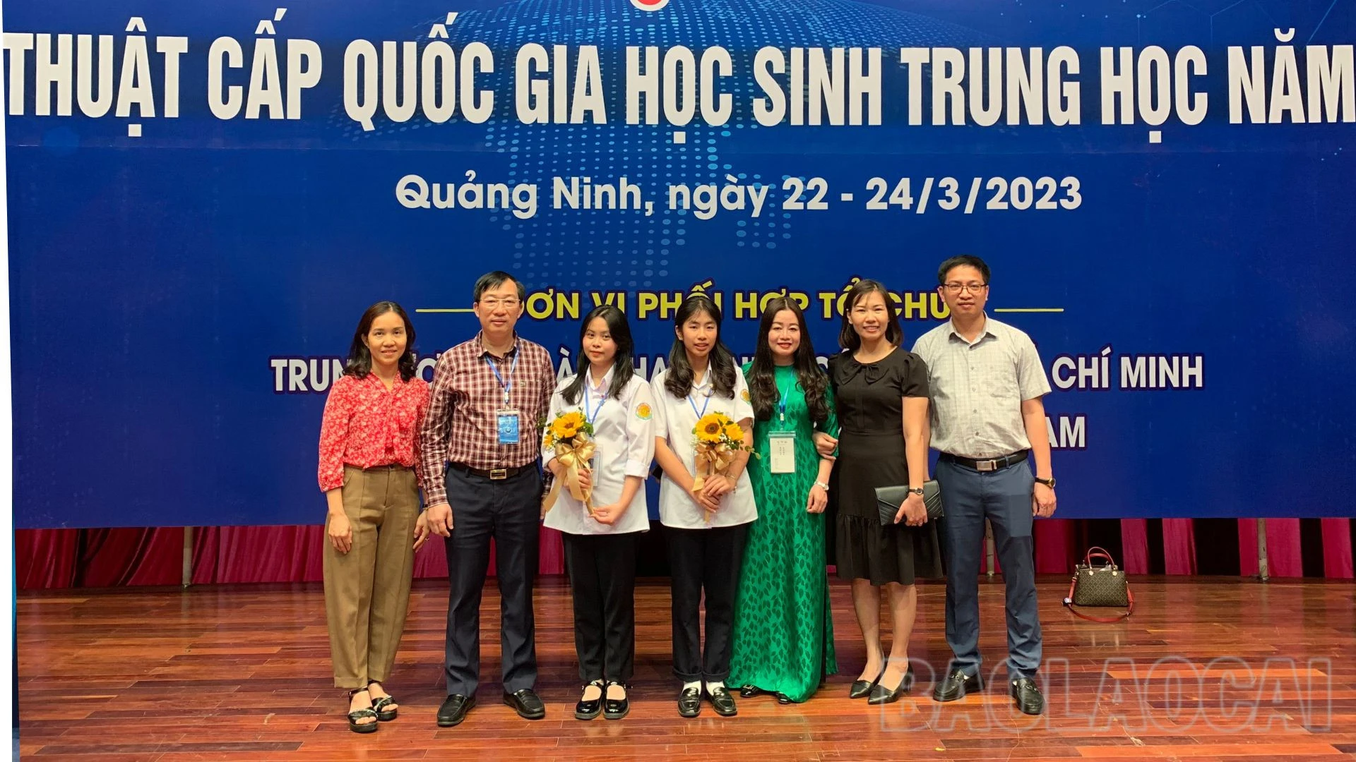Đoàn học sinh Lào Cai đoạt giải Nhất và giải Tư tại Cuộc thi Khoa học kỹ thuật cấp quốc gia ảnh 1
