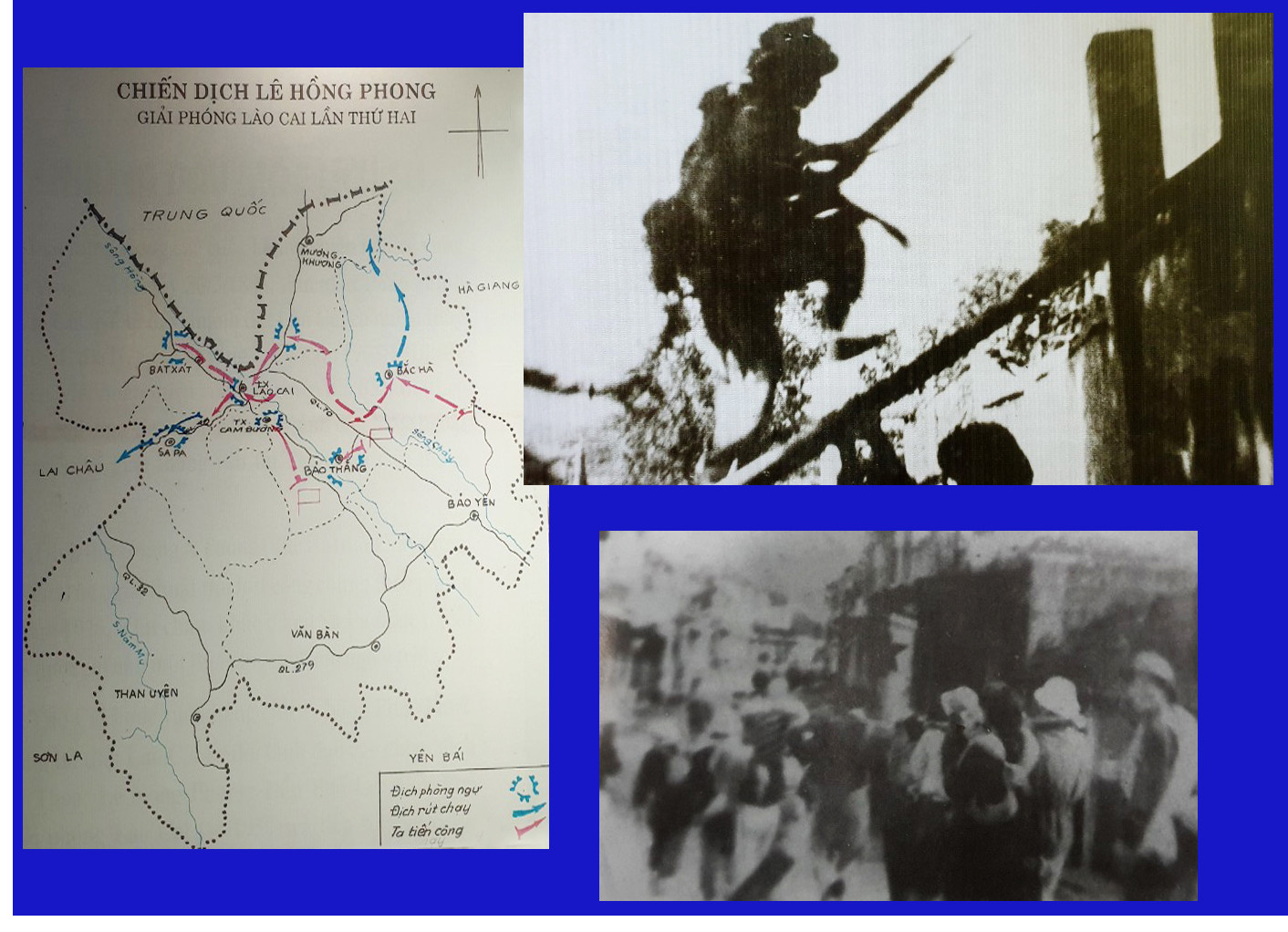 Dưới sự lãnh đạo trực tiếp của Đảng bộ tỉnh, quân và dân Lào Cai đã anh dũng chiến đấu, giải phóng quê hương ngày 1/11/1950. Dưới sự lãnh đạo trực tiếp của Đảng bộ tỉnh, quân và dân Lào Cai đã anh dũng chiến đấu, giải phóng quê hương ngày 1/11/1950.