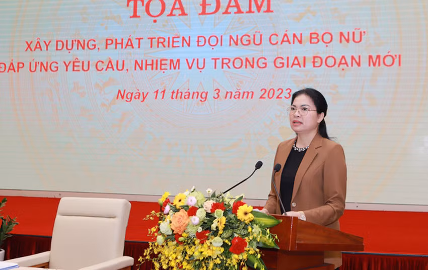 Xây dựng, phát triển đội ngũ cán bộ nữ đáp ứng yêu cầu, nhiệm vụ trong giai đoạn mới ảnh 4