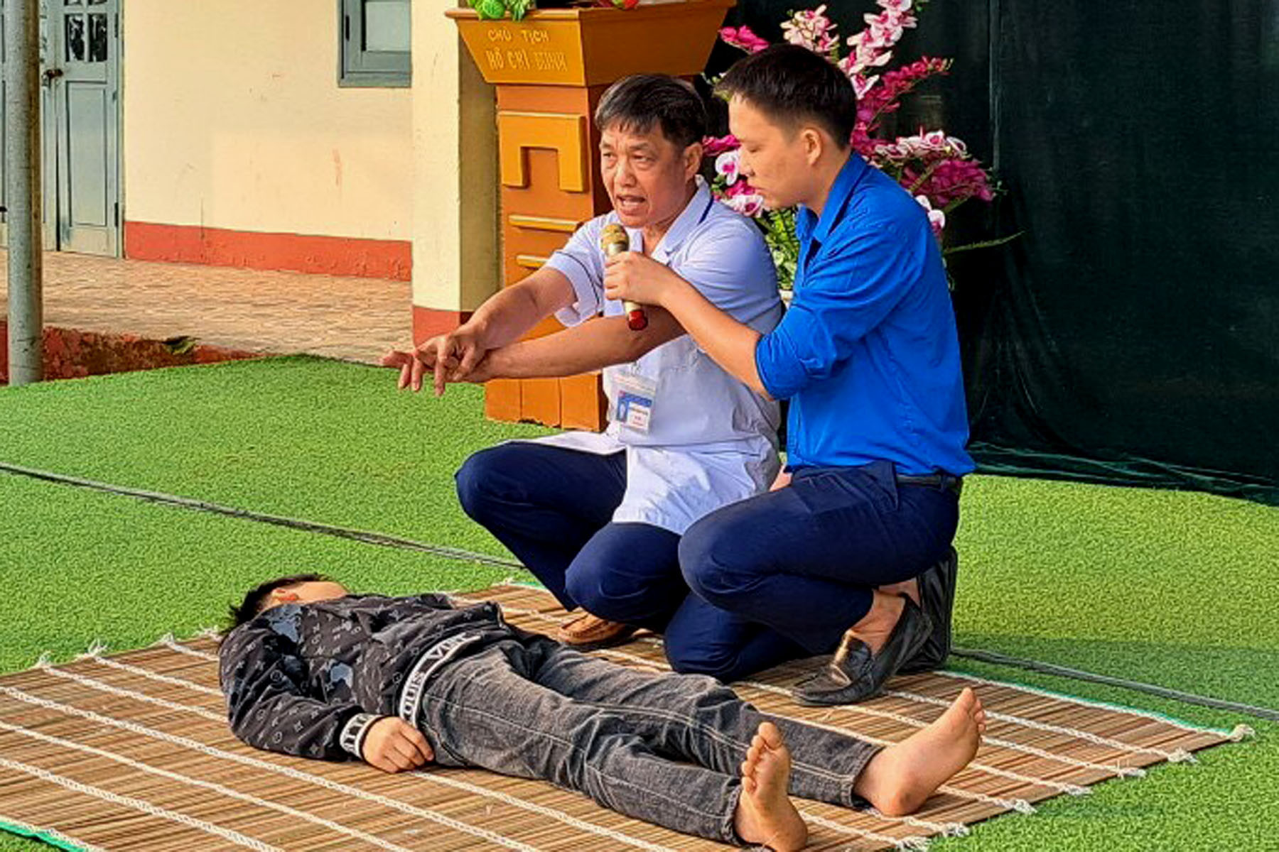 Tuyên truyền kỹ năng phòng, chống đuối nước. Tuyên truyền kỹ năng phòng, chống đuối nước.