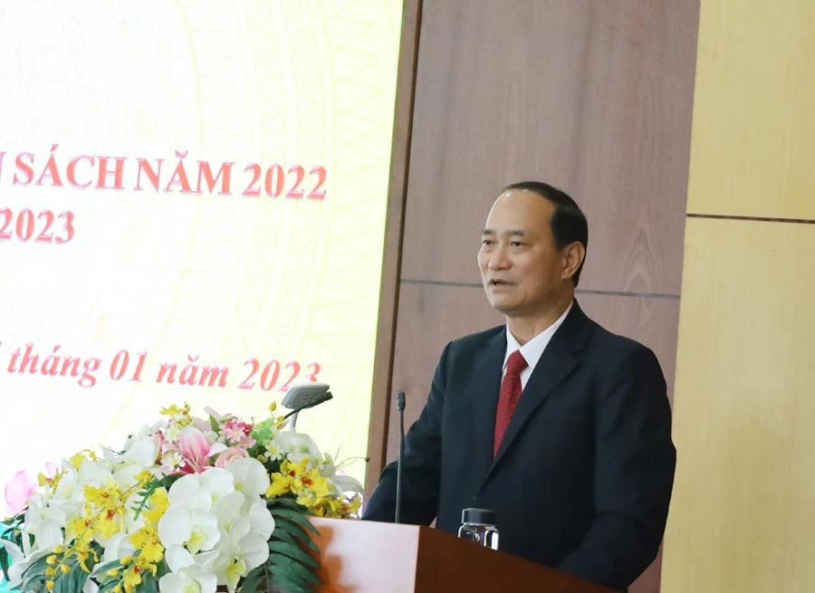 Phấn đấu tổng thu ngân sách nhà nước trên địa bàn tỉnh đạt hơn 12.000 tỷ đồng trong năm 2023 ảnh 2 Phấn đấu tổng thu ngân sách nhà nước trên địa bàn tỉnh đạt hơn 12.000 tỷ đồng trong năm 2023 ảnh 2