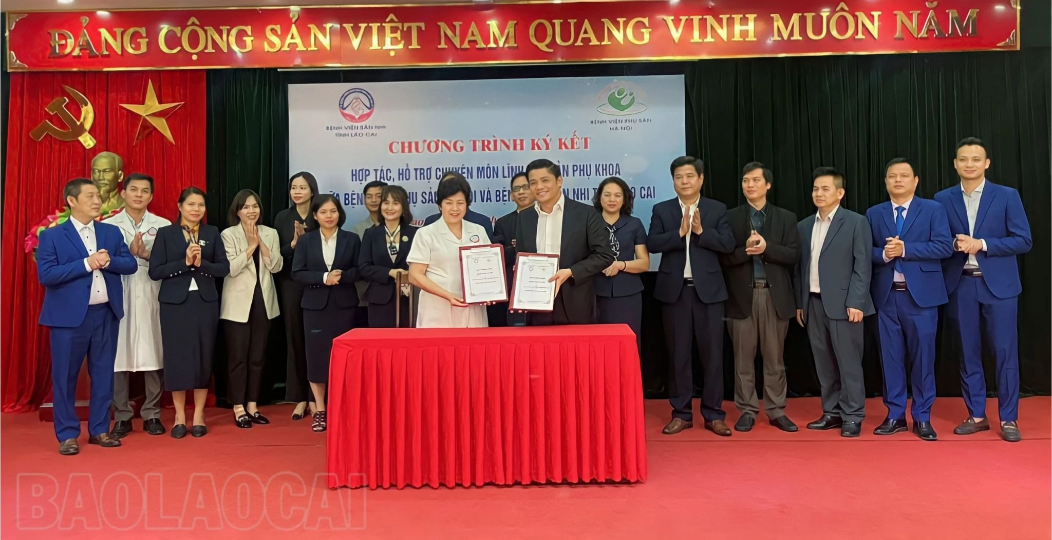 Ký kết hợp tác hỗ trợ y tế giữa Bệnh viện Phụ Sản Hà Nội và Bệnh viện Sản - Nhi tỉnh ảnh 1