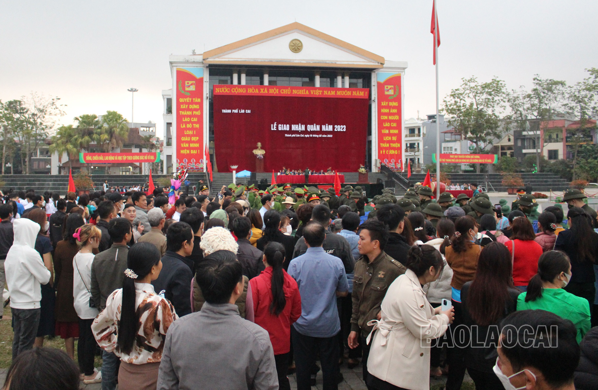 Tưng bừng lễ giao, nhận quân 2023 ảnh 1