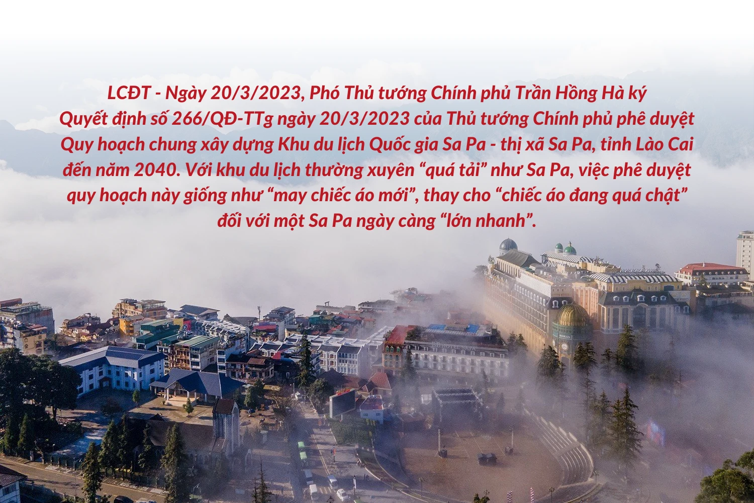 “May áo mới” cho Sa Pa ảnh 1