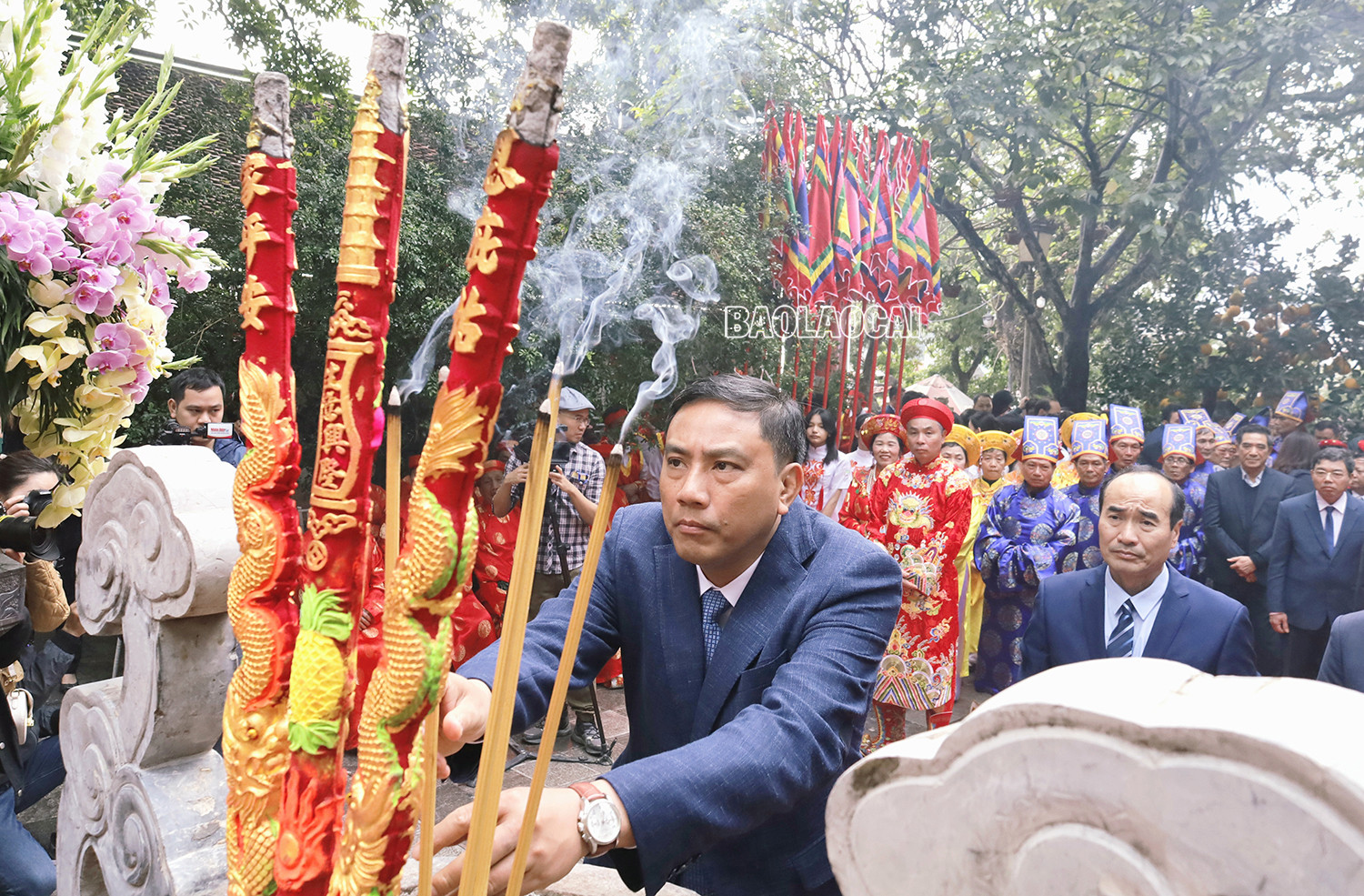 Ấn tượng chương trình khai mạc Lễ hội đền Thượng Xuân Quý Mão 2023 ảnh 11