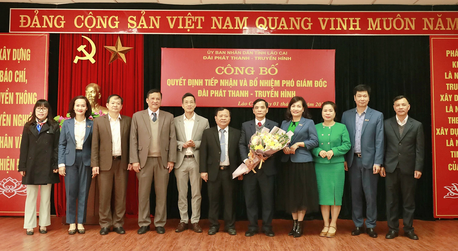 Công bố quyết định bổ nhiệm Phó Tổng Biên tập Báo Lào Cai và Phó Giám đốc Đài Phát thanh - Truyền hình tỉnh ảnh 8