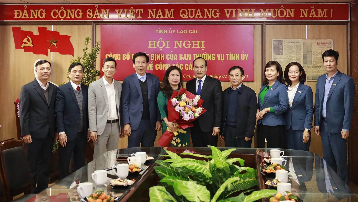 Công bố quyết định bổ nhiệm Phó Tổng Biên tập Báo Lào Cai và Phó Giám đốc Đài Phát thanh - Truyền hình tỉnh ảnh 4
