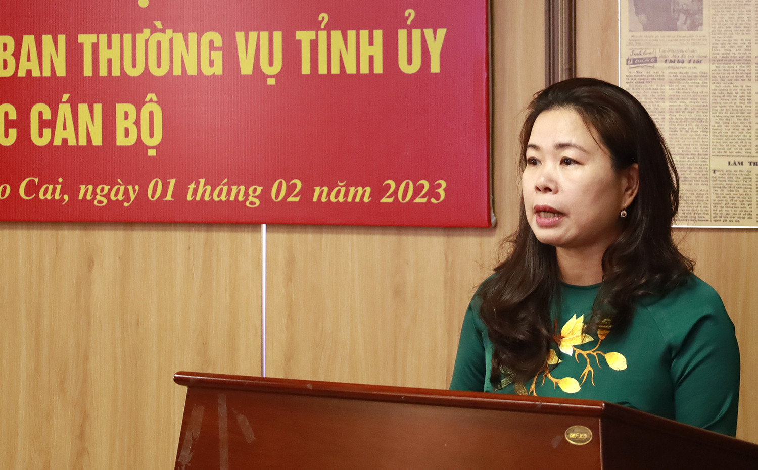 Công bố quyết định bổ nhiệm Phó Tổng Biên tập Báo Lào Cai và Phó Giám đốc Đài Phát thanh - Truyền hình tỉnh ảnh 3