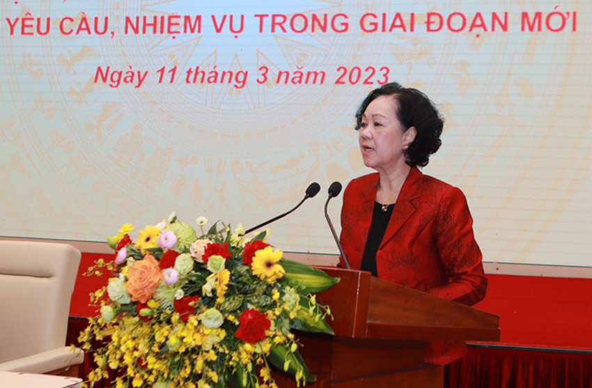 Xây dựng, phát triển đội ngũ cán bộ nữ đáp ứng yêu cầu, nhiệm vụ trong giai đoạn mới ảnh 5 Xây dựng, phát triển đội ngũ cán bộ nữ đáp ứng yêu cầu, nhiệm vụ trong giai đoạn mới ảnh 5
