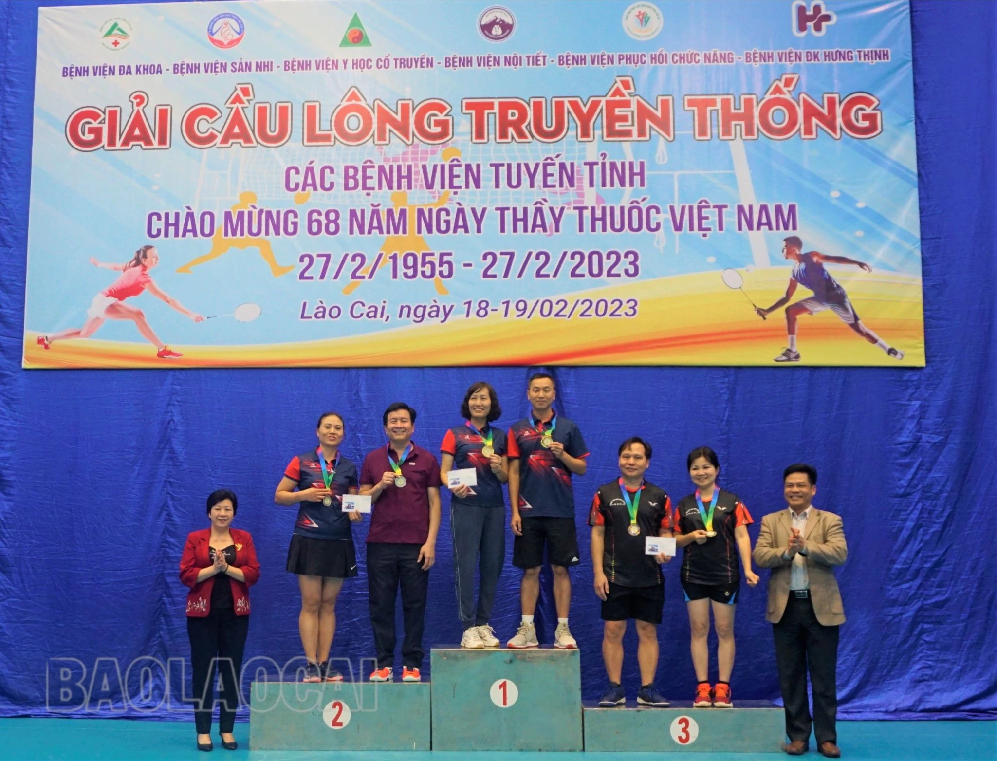 Sôi nổi Giải cầu lông truyền thống khối các bệnh viện tuyến tỉnh ảnh 5