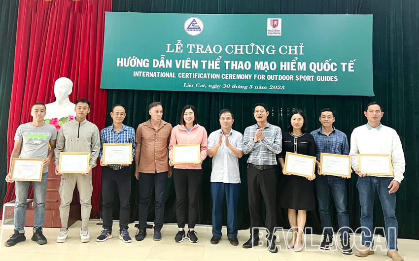 8 học viên được nhận chứng chỉ hướng dẫn viên thể thao mạo hiểm quốc tế ảnh 3