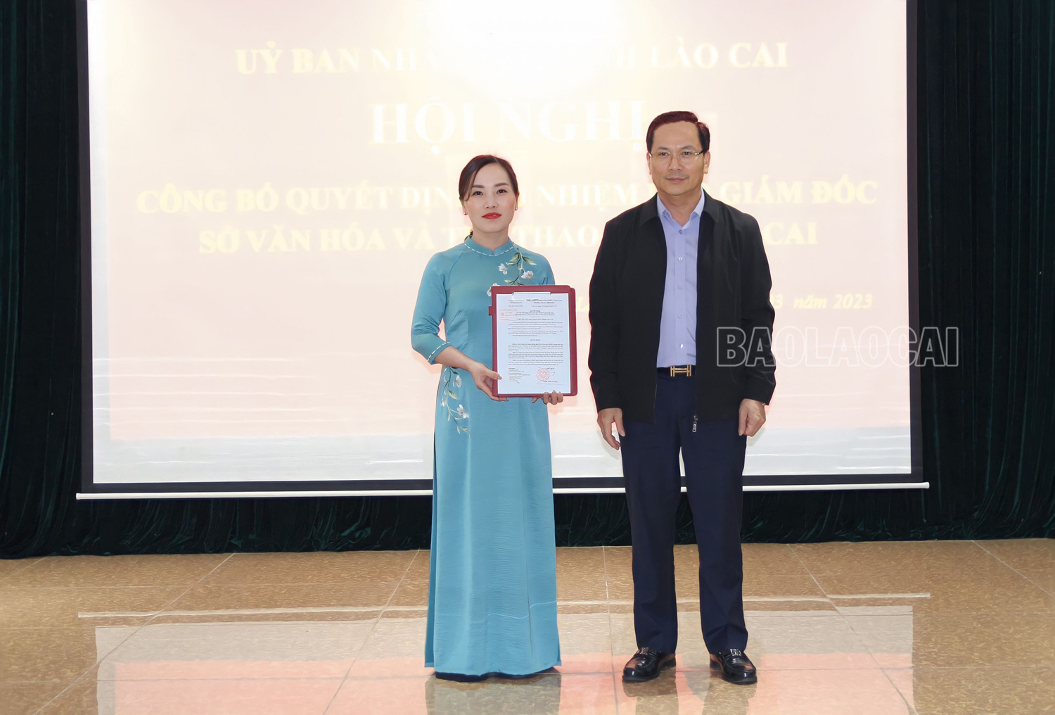 Trao quyết định bổ nhiệm Phó Giám đốc Sở Văn hóa và Thể thao tỉnh ảnh 2 Trao quyết định bổ nhiệm Phó Giám đốc Sở Văn hóa và Thể thao tỉnh ảnh 2