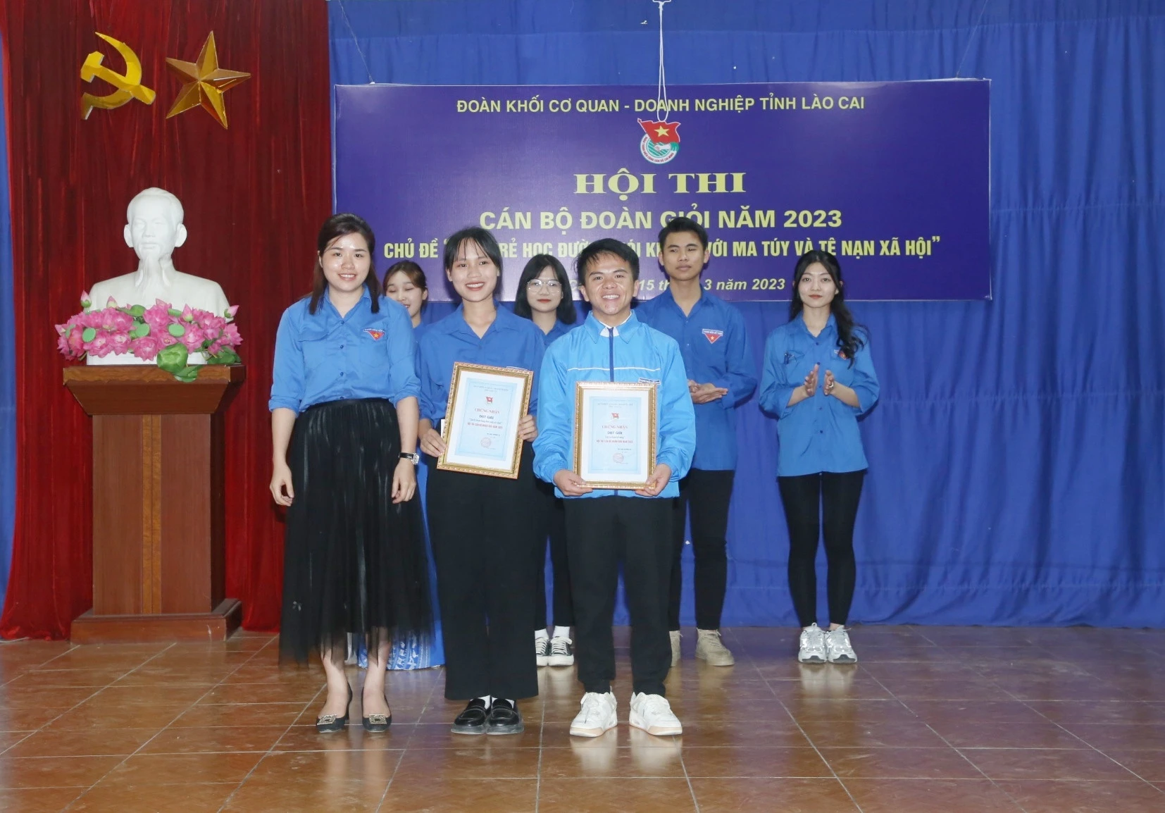 Đoàn Khối Cơ quan - Doanh nghiệp tỉnh tổ chức Hội thi Cán bộ đoàn giỏi năm 2023 ảnh 5