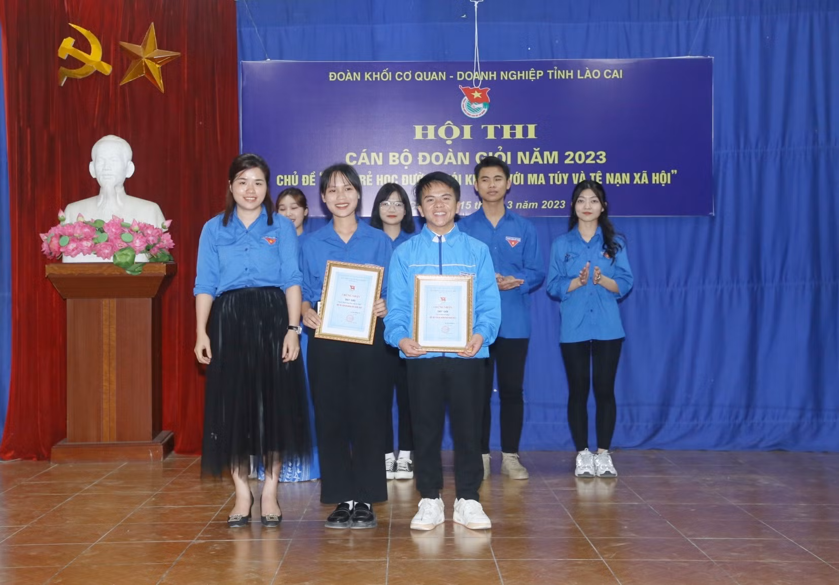 Đoàn Khối Cơ quan - Doanh nghiệp tỉnh tổ chức Hội thi Cán bộ đoàn giỏi năm 2023 ảnh 5