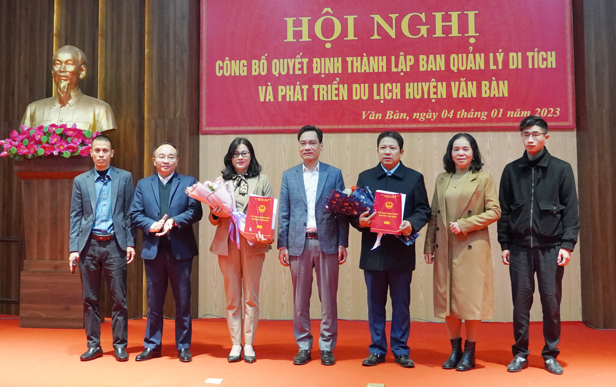 Thành lập Ban Quản lý di tích và Phát triển du lịch huyện Văn Bàn ảnh 2