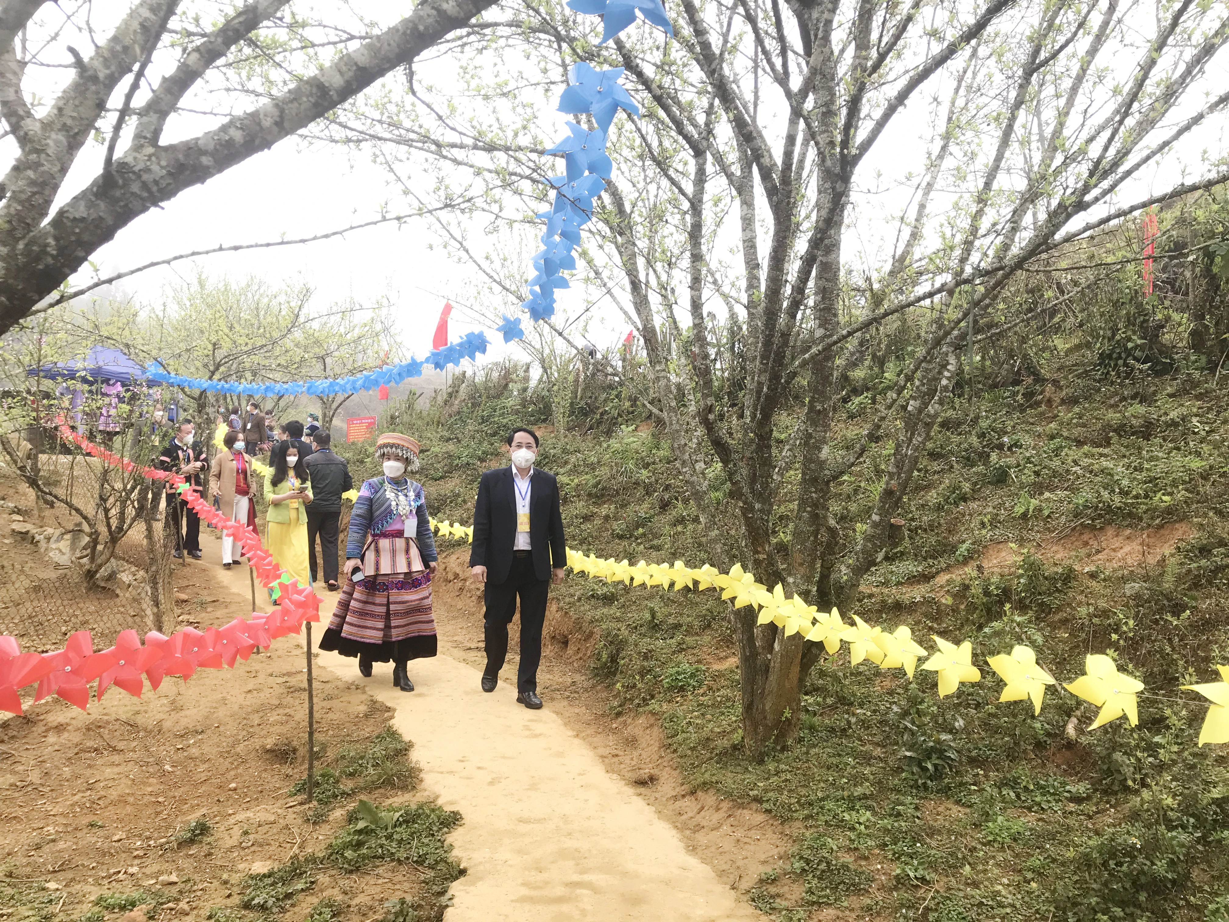 Lễ hội "Hoa lê trắng" đang là sản phẩm du lịch đặc trưng của Si Ma Cai.