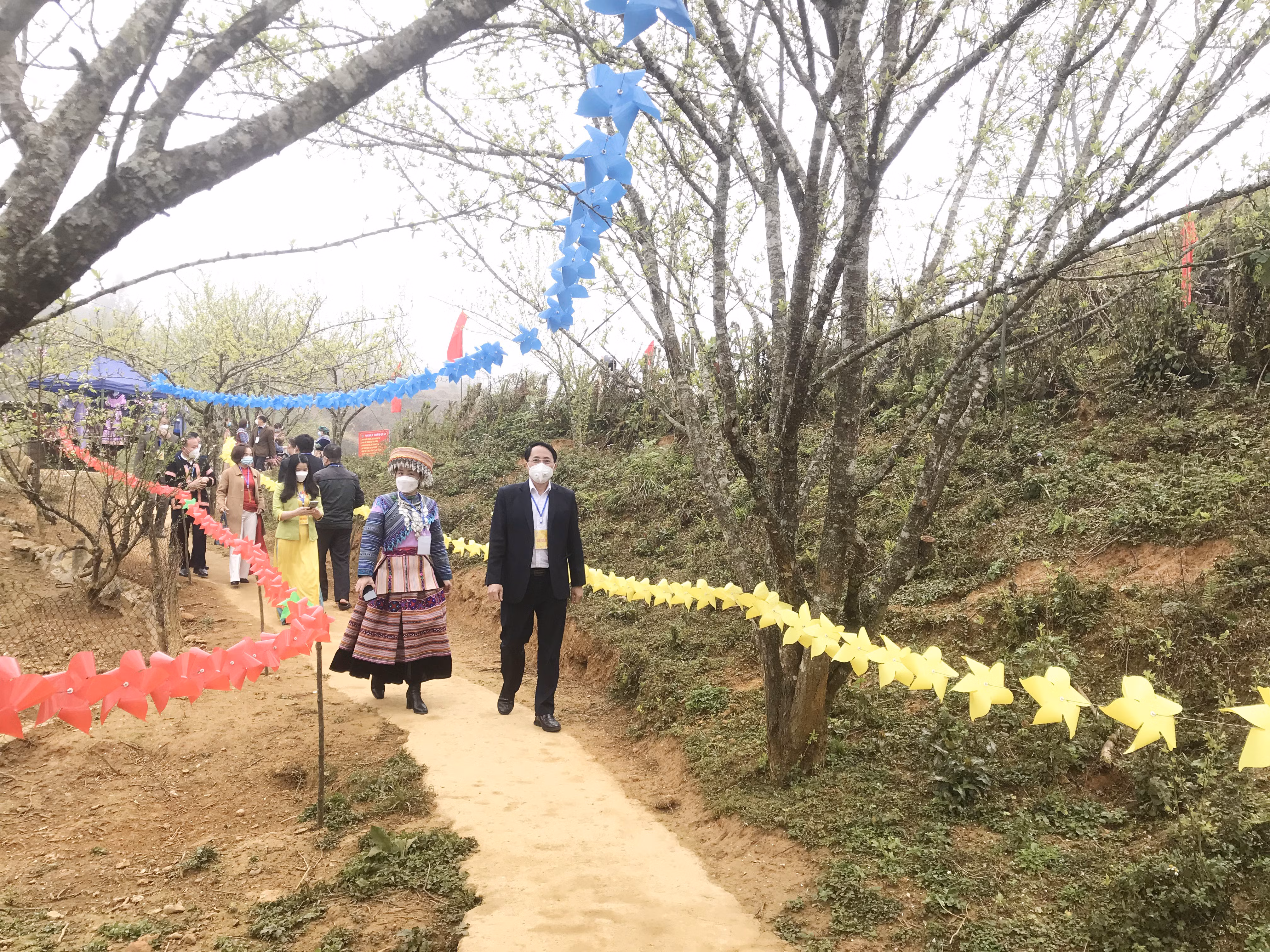 Lễ hội "Hoa lê trắng" đang là sản phẩm du lịch đặc trưng của Si Ma Cai.