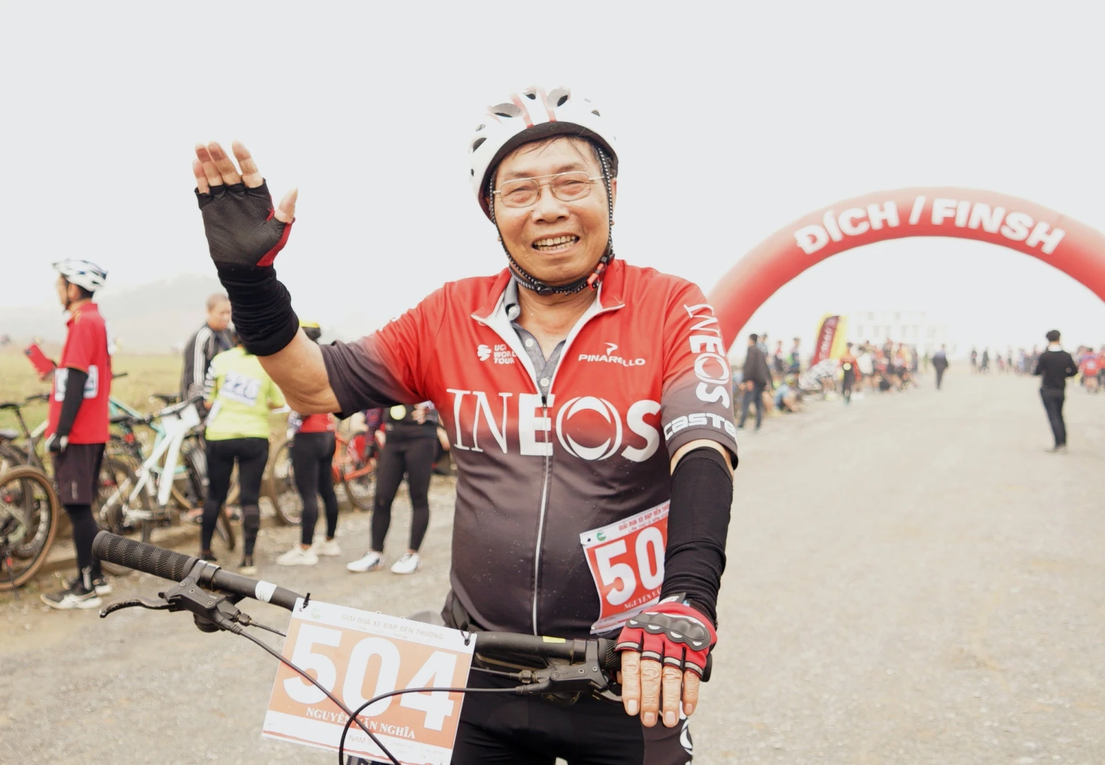 Hấp dẫn Giải Đua xe đạp mở rộng Cup đền Thượng thành phố Lào Cai lần thứ IX năm 2023 ảnh 13