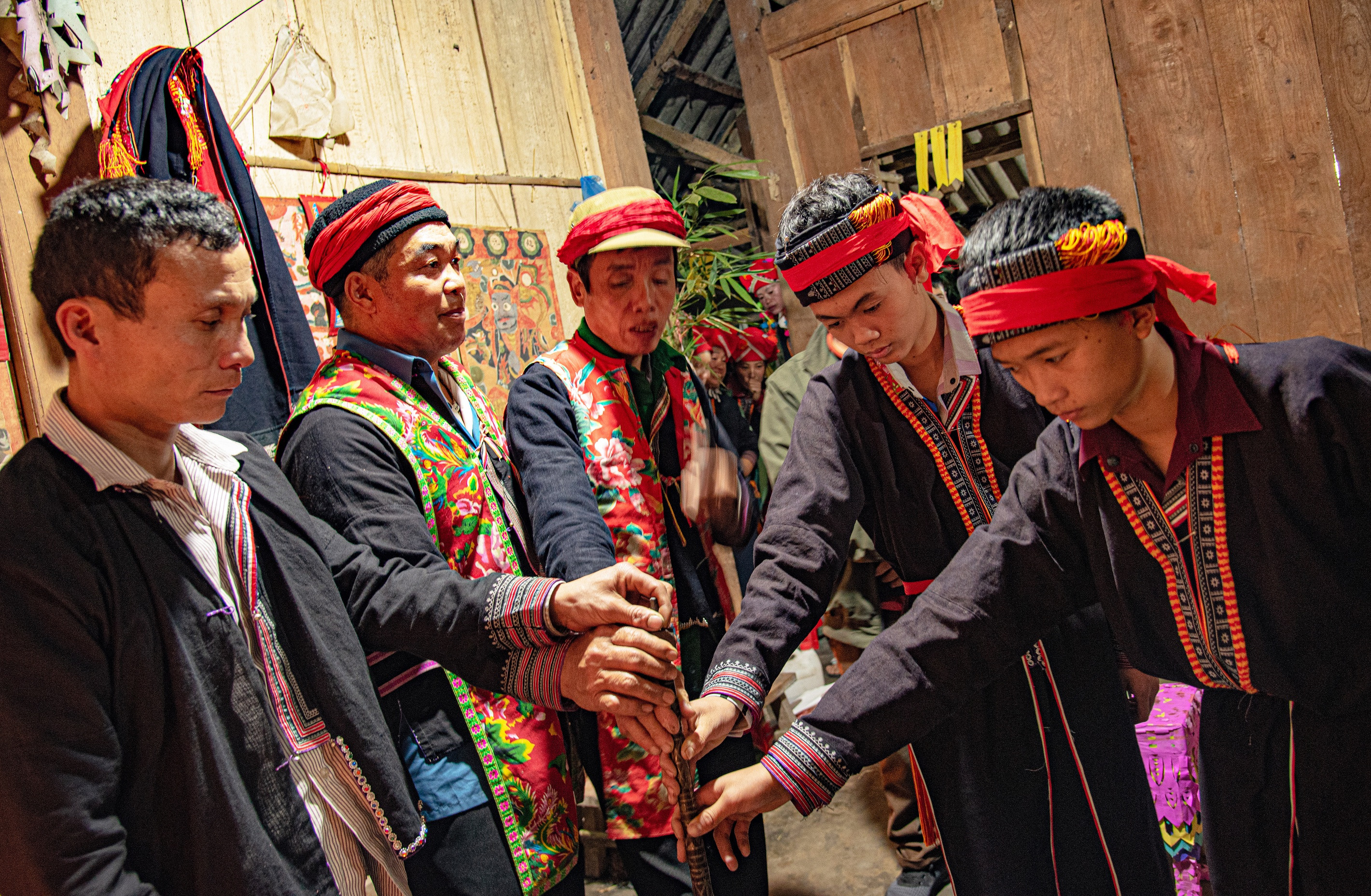 Đặc sắc lễ cấp sắc của đồng bào Dao đỏ ảnh 7 Đặc sắc lễ cấp sắc của đồng bào Dao đỏ ảnh 7