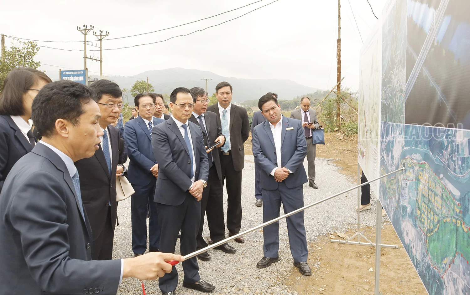 Đoàn đại biểu tỉnh Vân Nam (Trung Quốc) khảo sát một số công trình, dự án trên địa bàn tỉnh Lào Cai ảnh 3