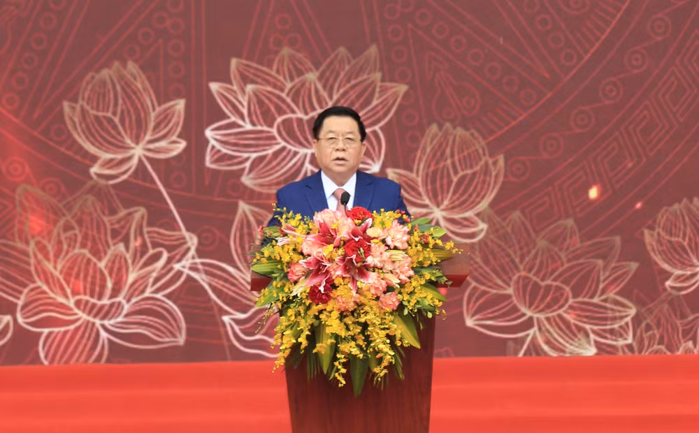 Trưởng Ban Tuyên giáo Trung ương Nguyễn Trọng Nghĩa phát biểu tại lễ khai mạc Hội Báo toàn quốc 2023. Trưởng Ban Tuyên giáo Trung ương Nguyễn Trọng Nghĩa phát biểu tại lễ khai mạc Hội Báo toàn quốc 2023.