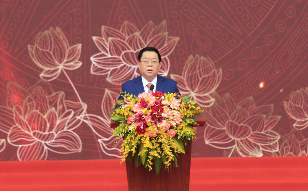 Trưởng Ban Tuyên giáo Trung ương Nguyễn Trọng Nghĩa phát biểu tại lễ khai mạc Hội Báo toàn quốc 2023. Trưởng Ban Tuyên giáo Trung ương Nguyễn Trọng Nghĩa phát biểu tại lễ khai mạc Hội Báo toàn quốc 2023.