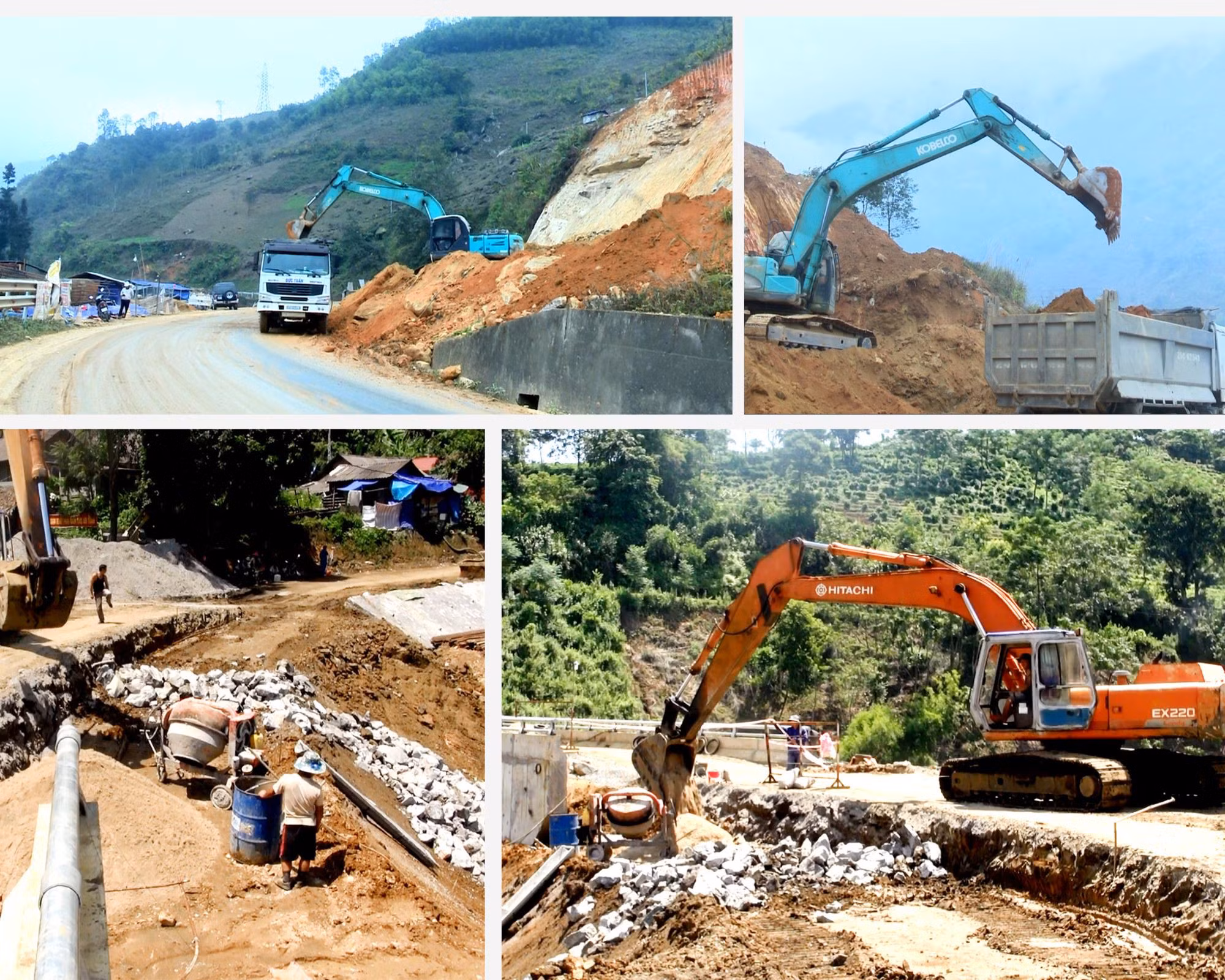 Sửa chữa, nâng cấp nhiều điểm trên Quốc lộ 4D và Tỉnh lộ 158 tại huyện Bát Xát.