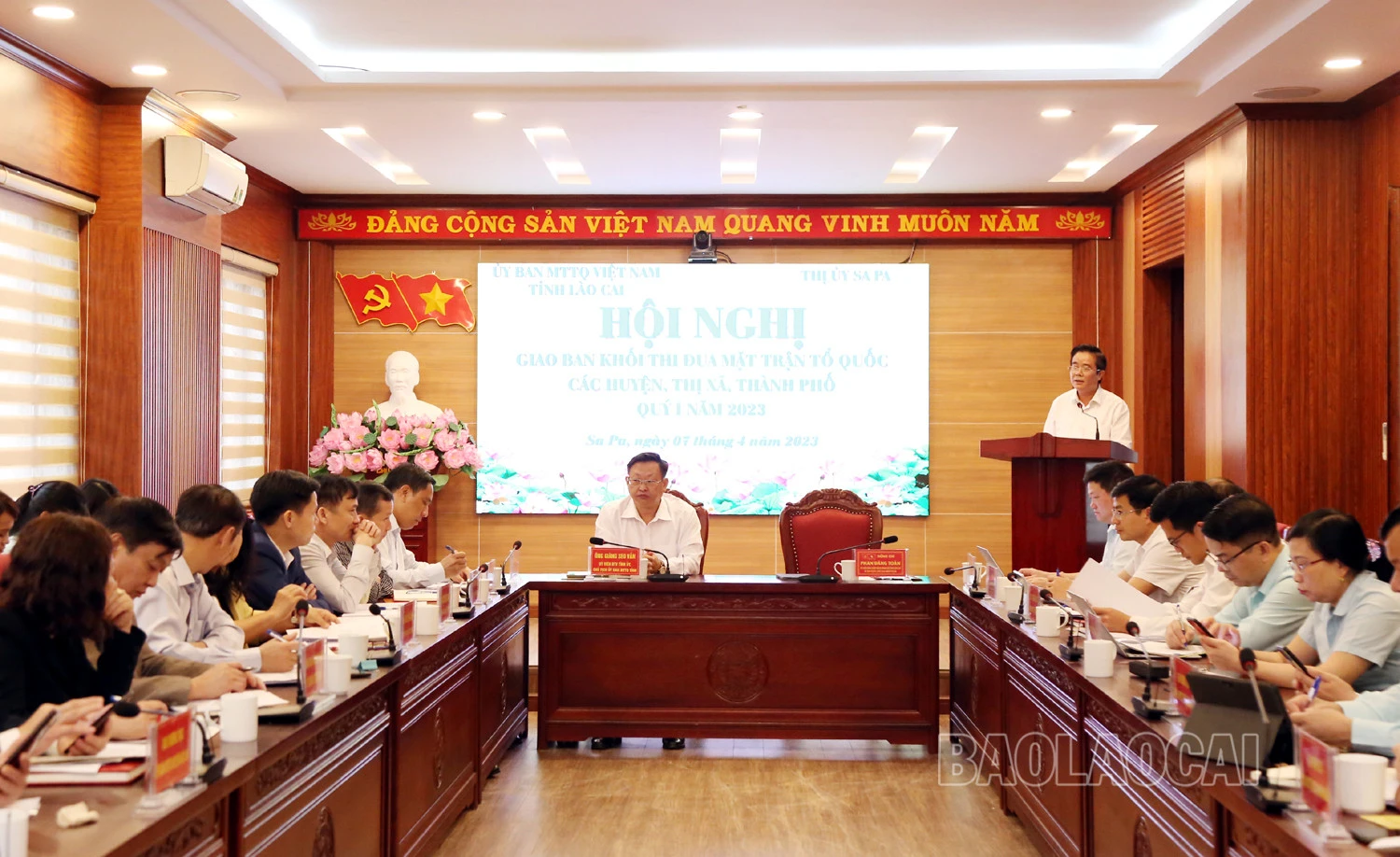 Quang cảnh hội nghị.