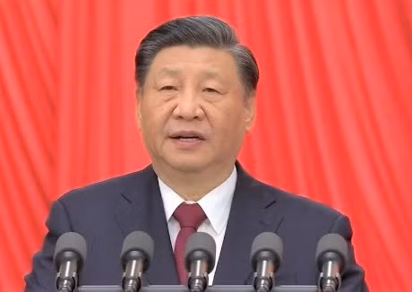 Tổng Bí thư, Chủ tịch Trung Quốc Tập Cận Bình tại phiên bế mạc. Tổng Bí thư, Chủ tịch Trung Quốc Tập Cận Bình tại phiên bế mạc.