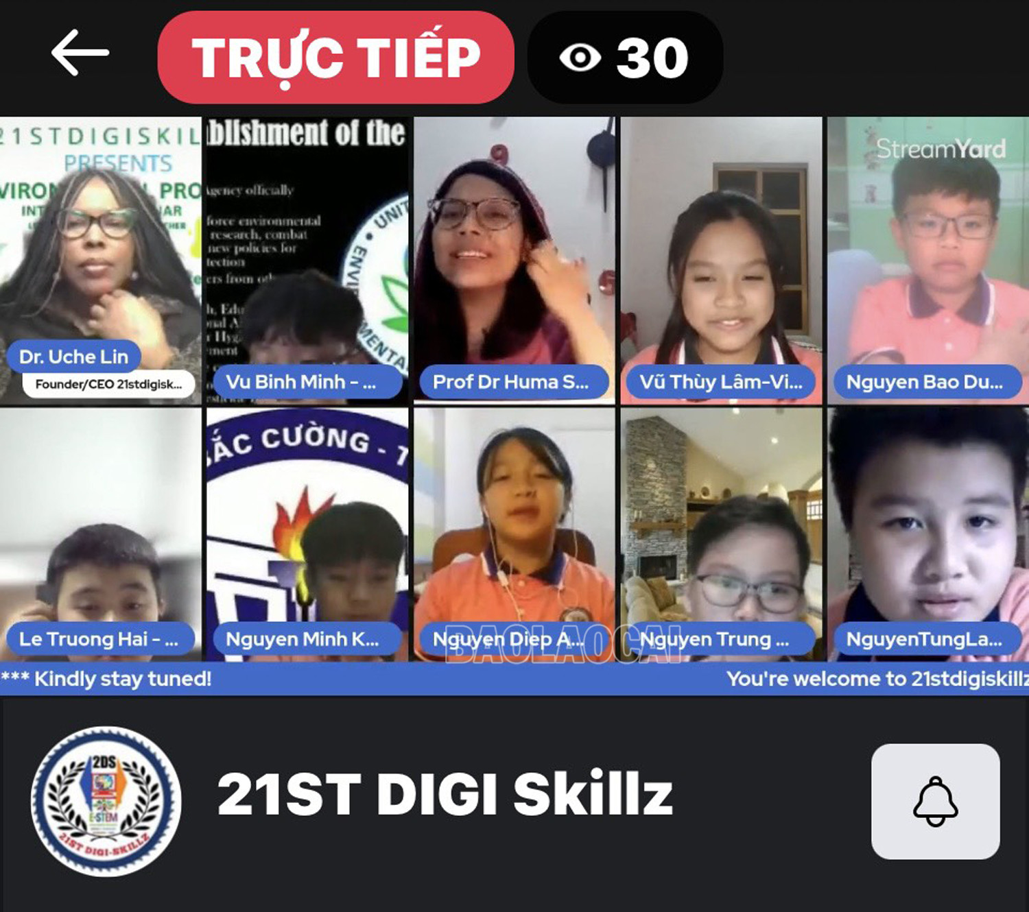 Dự án bảo vệ môi trường của học sinh Lào Cai được đánh giá xuất sắc tại hội thảo trực tuyến tương tác do Pakistan đại diện tổ chức ảnh 3 Dự án bảo vệ môi trường của học sinh Lào Cai được đánh giá xuất sắc tại hội thảo trực tuyến tương tác do Pakistan đại diện tổ chức ảnh 3