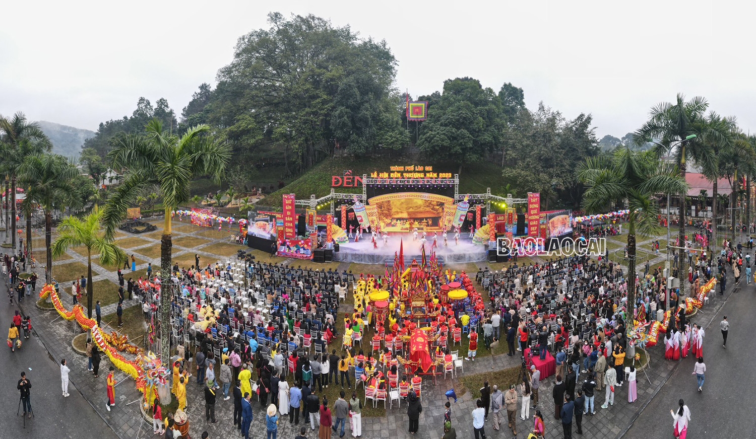 Ấn tượng chương trình khai mạc Lễ hội đền Thượng Xuân Quý Mão 2023 ảnh 1 Ấn tượng chương trình khai mạc Lễ hội đền Thượng Xuân Quý Mão 2023 ảnh 1