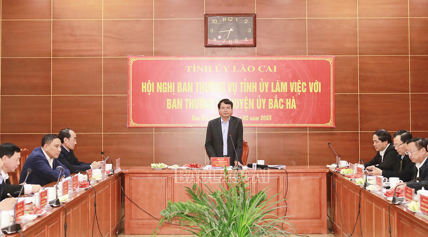 Bí thư Tỉnh ủy Đặng Xuân Phong: Bắc Hà cần tạo được đột phá trong phát triển ảnh 6