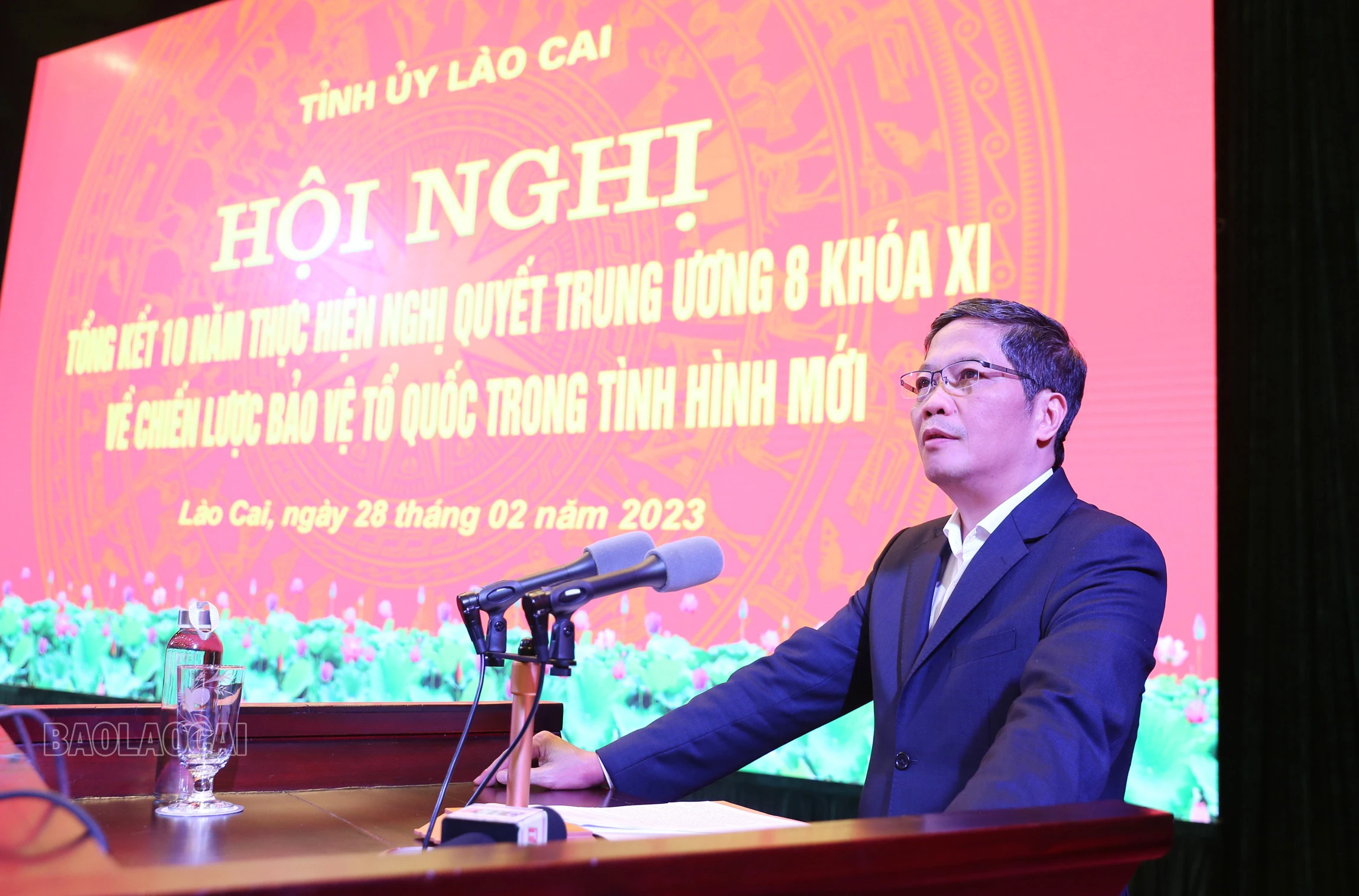 Đồng chí Trần Tuấn Anh, Ủy viên Bộ Chính trị, Trưởng Ban Kinh tế Trung ương phát biểu chỉ đạo tại hội nghị.