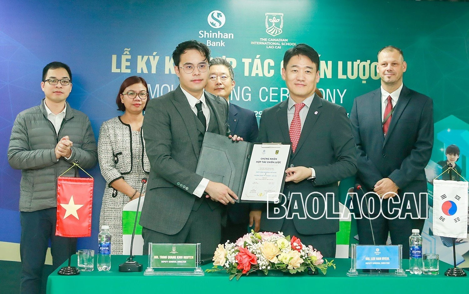 Trường Quốc tế Canada Lào Cai ký kết hợp tác chiến lược với ngân hàng Shinhan Việt Nam triển khai chương trình ưu đãi học phí lãi suất 0% ảnh 1