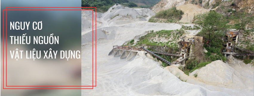 Nguy cơ thiếu nguồn vật liệu xây dựng ảnh 1 Nguy cơ thiếu nguồn vật liệu xây dựng ảnh 1