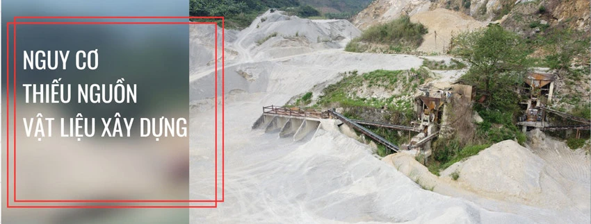 Nguy cơ thiếu nguồn vật liệu xây dựng ảnh 1
