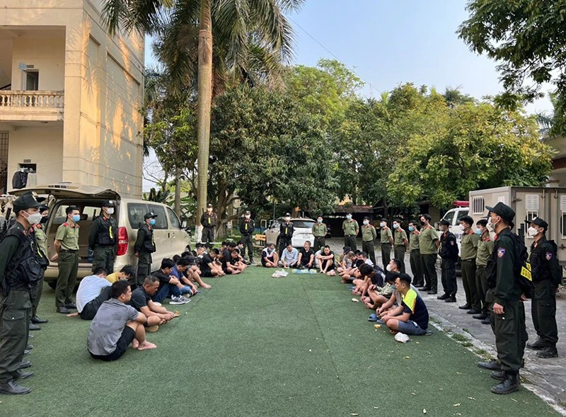 Kiên quyết xử lý các tụ điểm cờ bạc ảnh 1 Kiên quyết xử lý các tụ điểm cờ bạc ảnh 1