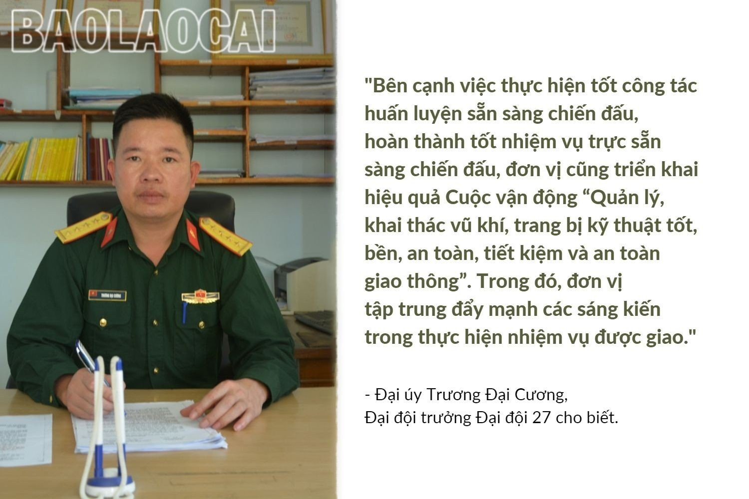 Đại đội 27: Phát huy truyền thống "Đã ra quân là đánh thắng" ảnh 4 Đại đội 27: Phát huy truyền thống "Đã ra quân là đánh thắng" ảnh 4